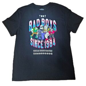 New Black Graphic Tee XL Mens Shirt Teenage Mutant Ninja Turtles Bad Guys